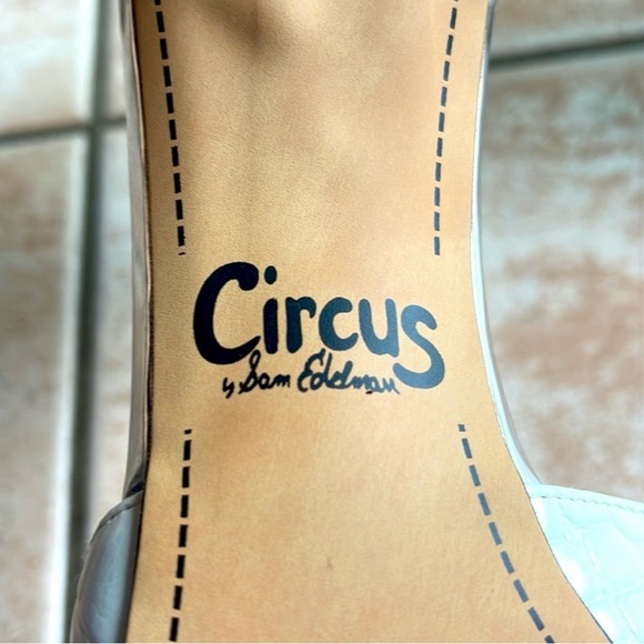 Circus by Sam Edelman White Heels Sz 9 - Picture 4 of 4